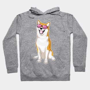 Shiba Inu Sunglasses Hoodie